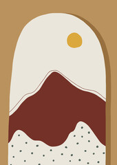 Wallpaper Illustration Watercolor Art View