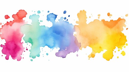 splash of colorful paint ink, background, art, illustration,