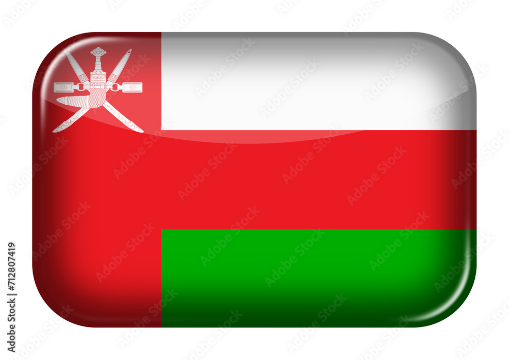 Poster an oman web icon rectangle button