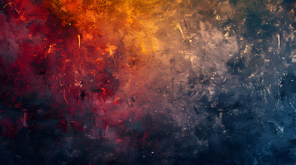 Vibrant hues dance across a canvas, bringing life and passion to a blank space