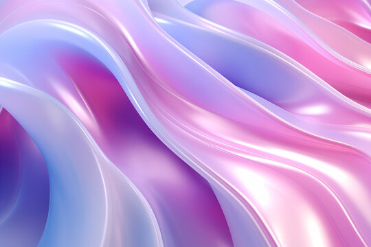 a colorful wavy liquid effect abstraction. 3d. Calming rhythms. 