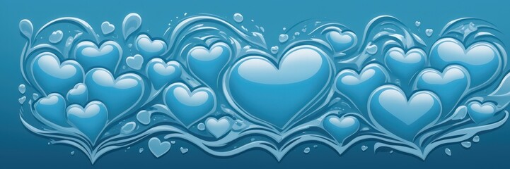 Fototapeta na wymiar heart from water or heart in water or heart of water or heart with drops or heart on the background or heart shaped drops or heart with water drops or heart with a heart