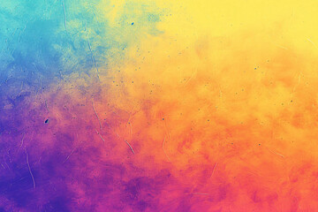 Modern abstract background, retro yellow orange blue gradient color texture concept illustration