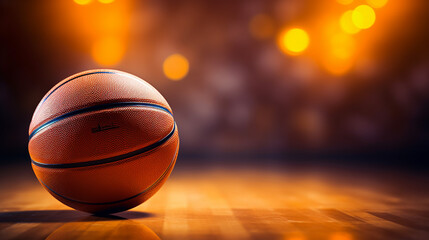 basketball close up studio background