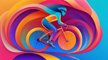 Fototapeta premium World Bicycle Day concept.