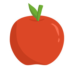Apple fruit illustration