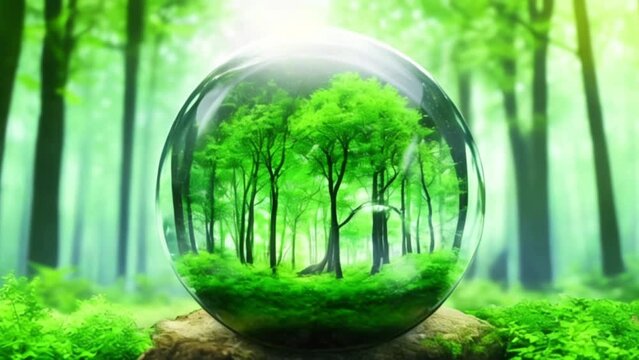 環境イメージ素材　AI動画　ジェネレーティブ AI