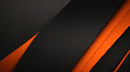 抽象的な黒と黄色のオレンジ色の背景。ベクトル イラスト グラフィック デザイン バナー パターン プレゼンテーションの背景テンプレート。プレゼンテーション、チラシ、ソーシャルメディア、 - obrazy, fototapety, plakaty