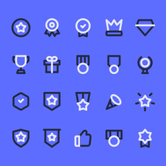 set of icons for web