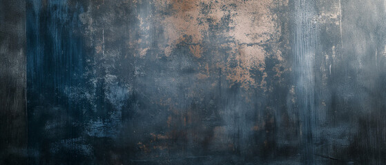 a grungy concrete wall with painted textures - obrazy, fototapety, plakaty
