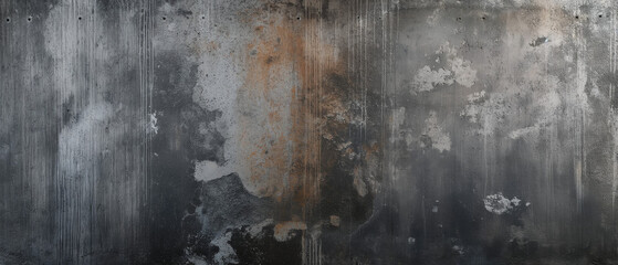 a grungy concrete wall with painted textures