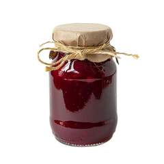 glass jar of jam