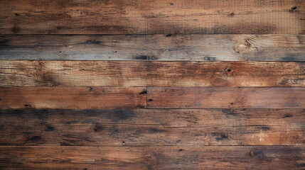 Reclaimed barn wood texture rustic and vintage dark brown wood	