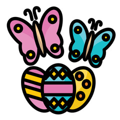 Obraz premium Butterfly Icon