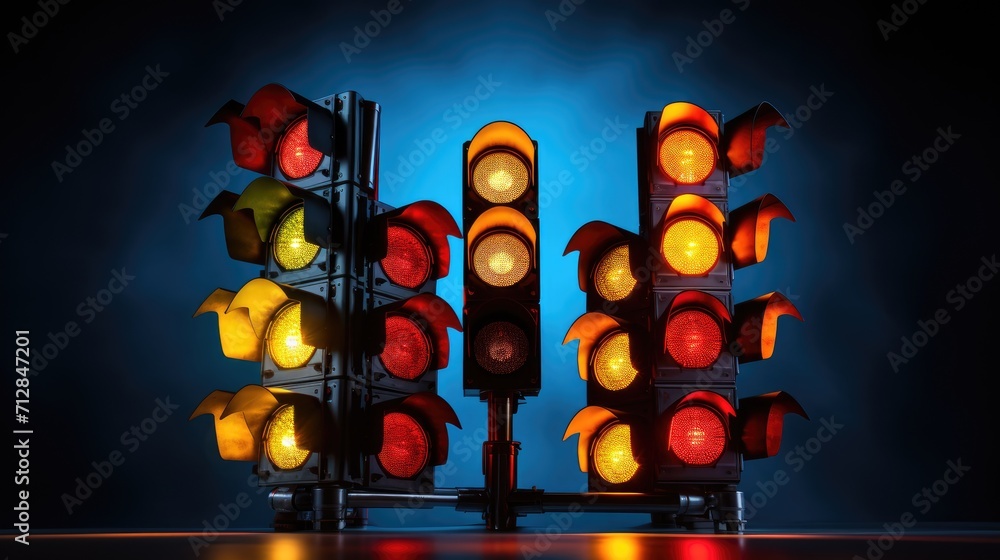 Poster rear cross traffic alert systems solid color background