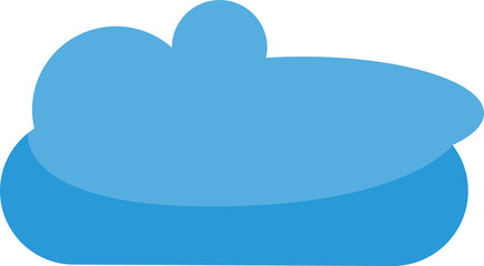 Blue Cloudscape Illustration
