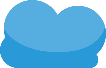 Blue Cloudscape Illustration
