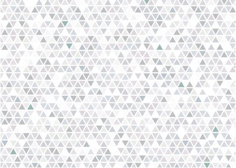 グレーのグラデーションの三角形の幾何学模様背景