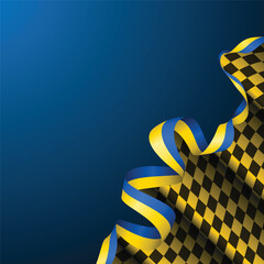 Black and yellow checkered background