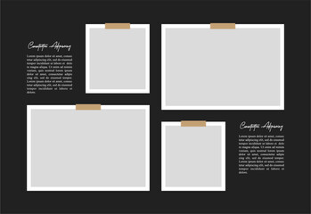 Pictures or photos frame collage