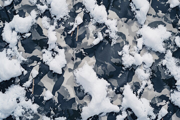 Fototapeta premium a winter camo texture
