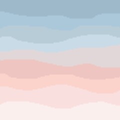 Abstract pixel sky and star