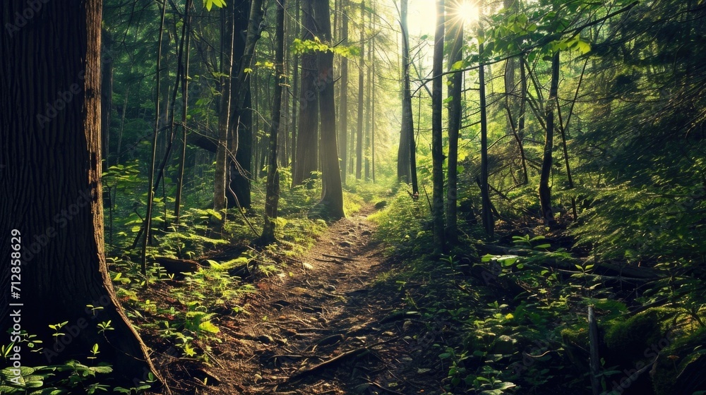 Poster time seems to stand still in this forest clearing, inviting you to slow down and tune into your true