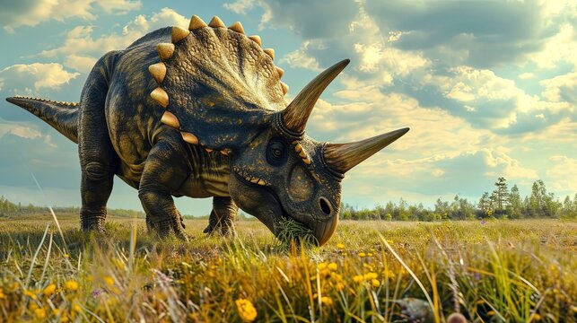 Triceratops on Wild