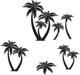 set of palms|set of trees