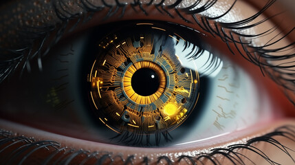 機械の瞳