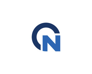 CN Logo design vector template