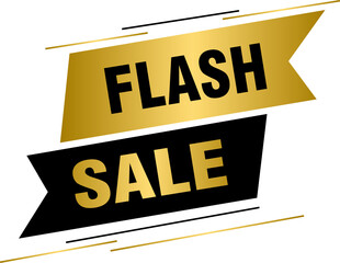 Flash sale promotion, sale banner