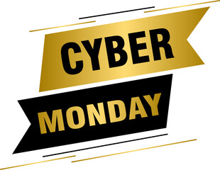 Cyber Monday sale promotion, sale banner