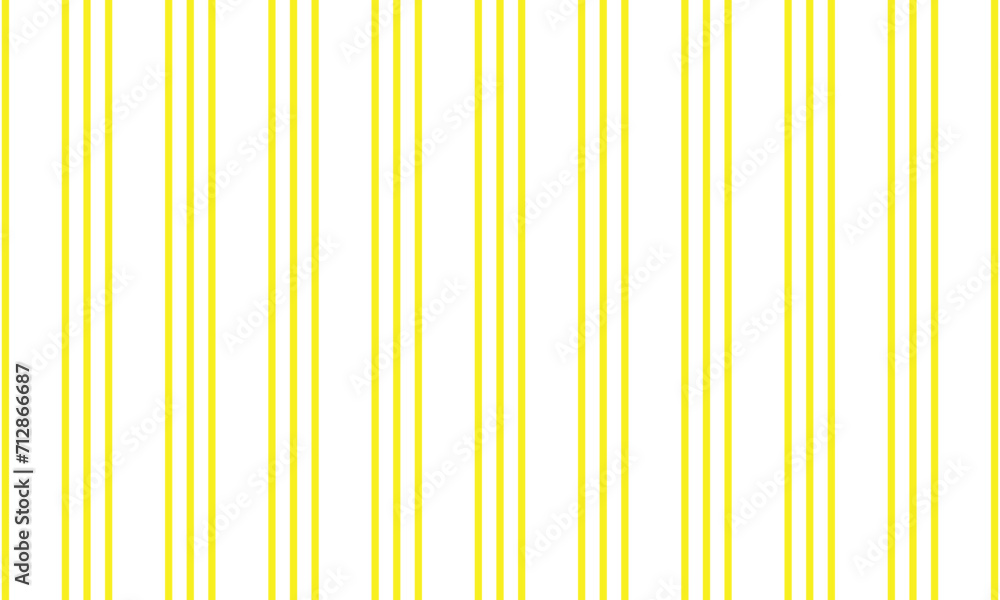 Aufkleber abstract seamless minimalistic vertical yellow line pattern.