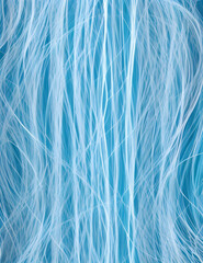 blue and white wavy lines Abstract background