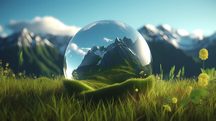 World environment day concept ecology protection environment, environmental protection background