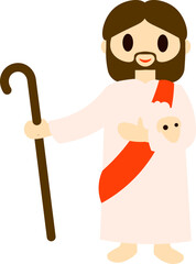 Jesus Carrying The Sheep