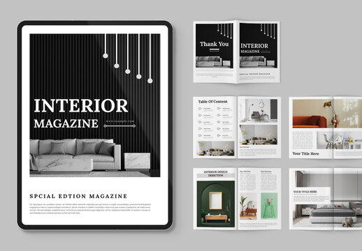 Interior Magazine Design