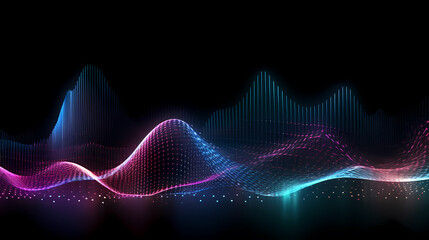 Modern digital abstract 3D background, abstract lines background