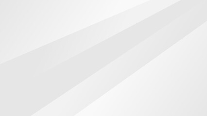 Minimalist elegant background in gray and white colors. Vector illustration with simple gradient. Clear background with curve and geometric abstract patterns. 