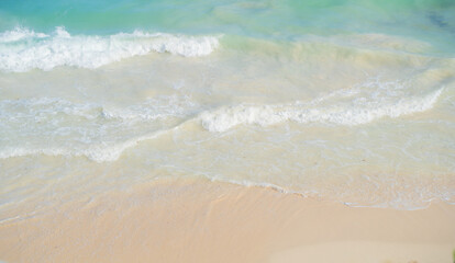 Sand Beach Waves Background Simple Minimal Isolated Framed Cropped