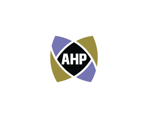AHP Logo design vector template