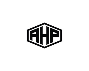 AHP Logo design vector template