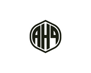 AHQ Logo design vector template