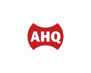 AHQ Logo design vector template
