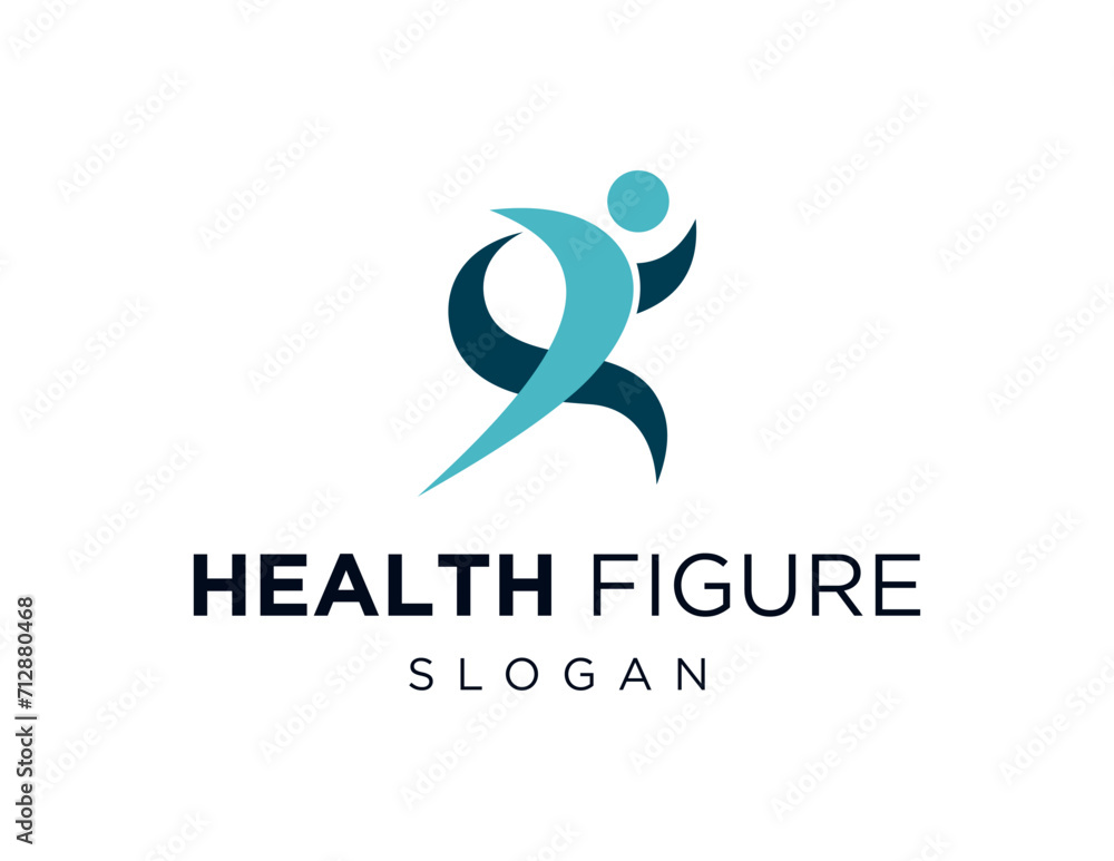 Poster the logo design is about health figure and was created using the corel draw 2018 application with a 