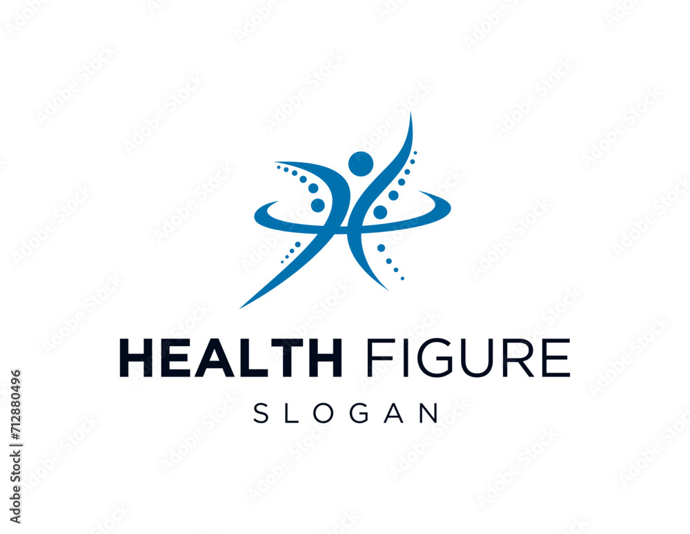 Poster the logo design is about health figure and was created using the corel draw 2018 application with a 