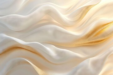 Obraz premium Abstract luxury minimalist gradient wallpaper pattern texture in pantone gold and white, platinum frosting.