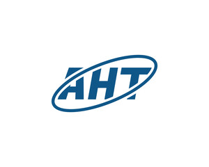 AHT Logo design vector template