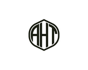 AHT Logo design vector template